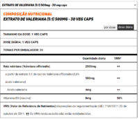 HSN Valeriana Extrato 500 mg - 30 Veg Caps - Image 2