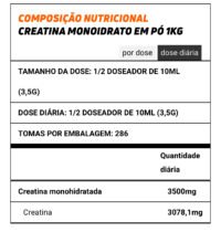 HSN Creatina Monohidrato 500 gramas - Image 2